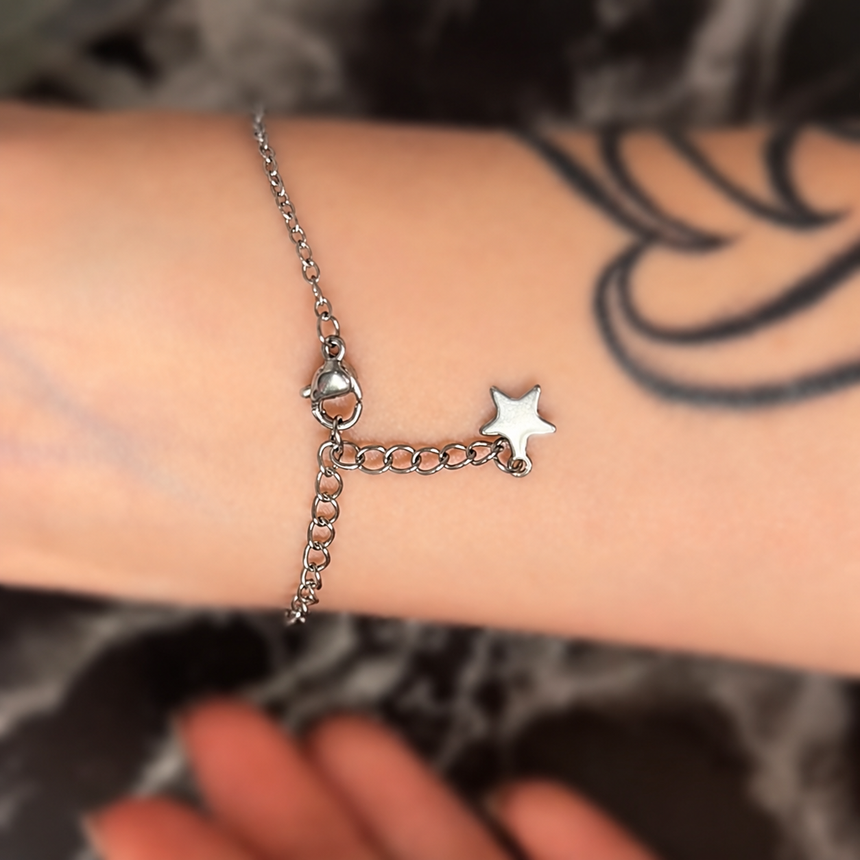 Bracciale con fiori secchi personalizzato