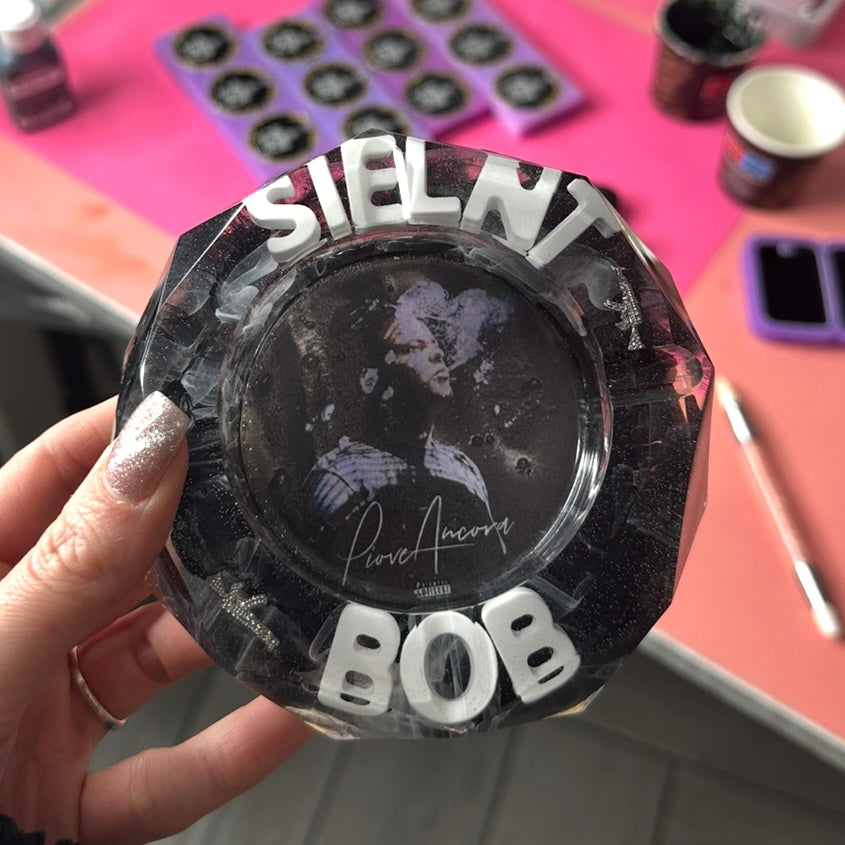 Posacenere Silent Bob (scritta errata)