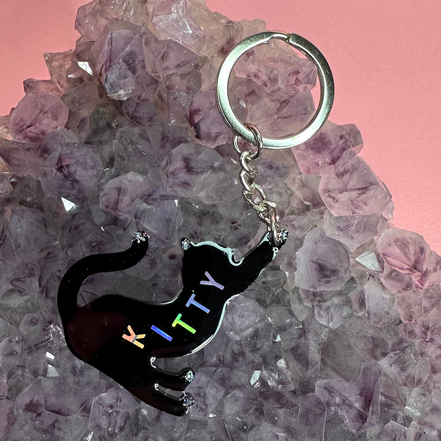 🐾 Portachiavi Gattino Personalizzato