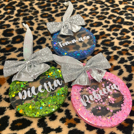 Palla di Natale personalizzata con nome 🎄