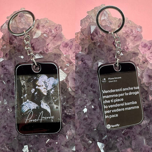 DA PERSONALIZZARE! Portachiavi rettangolare – stampa fronte e retro