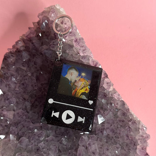 DA PERSONALIZZARE! Portachiavi stile Spotify