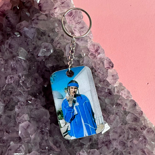 DA PERSONALIZZARE! Portachiavi rettangolare – stampa solo da un lato