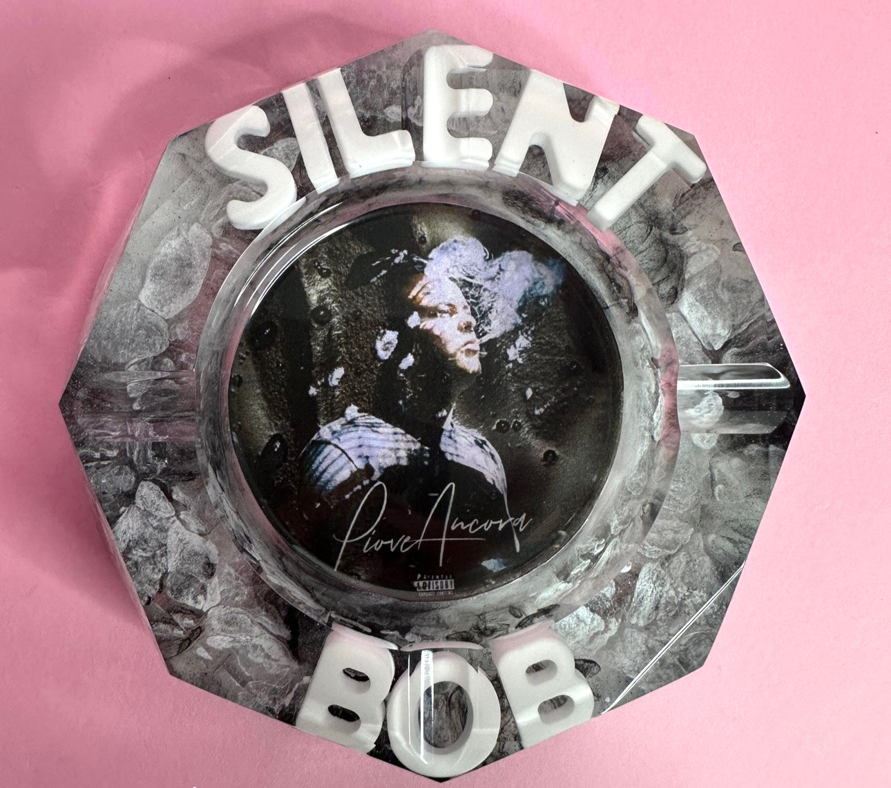 DA PERSONALIZZARE! Posacenere Ottagonale Personalizzato con Scritta 3D