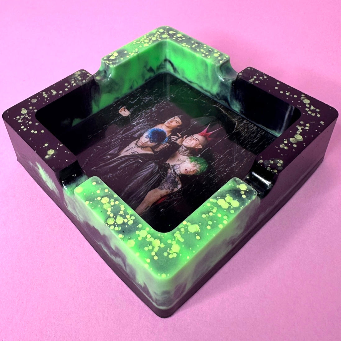 DA PERSONALIZZARE! Posacenere quadrato