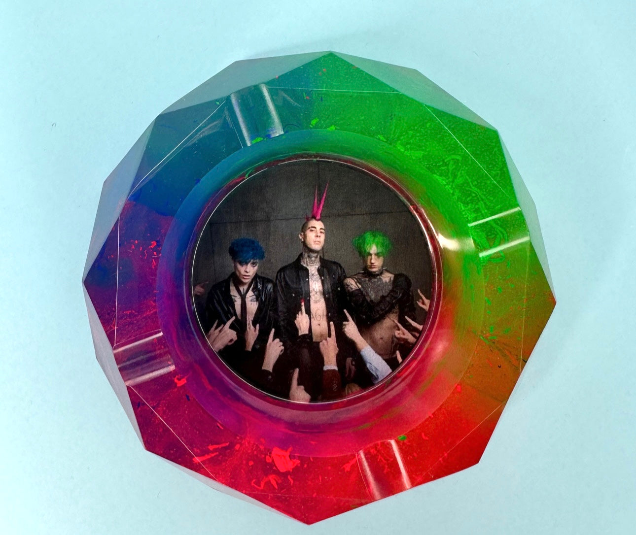 DA PERSONALIZZARE! Posacenere ottagonale piccolo