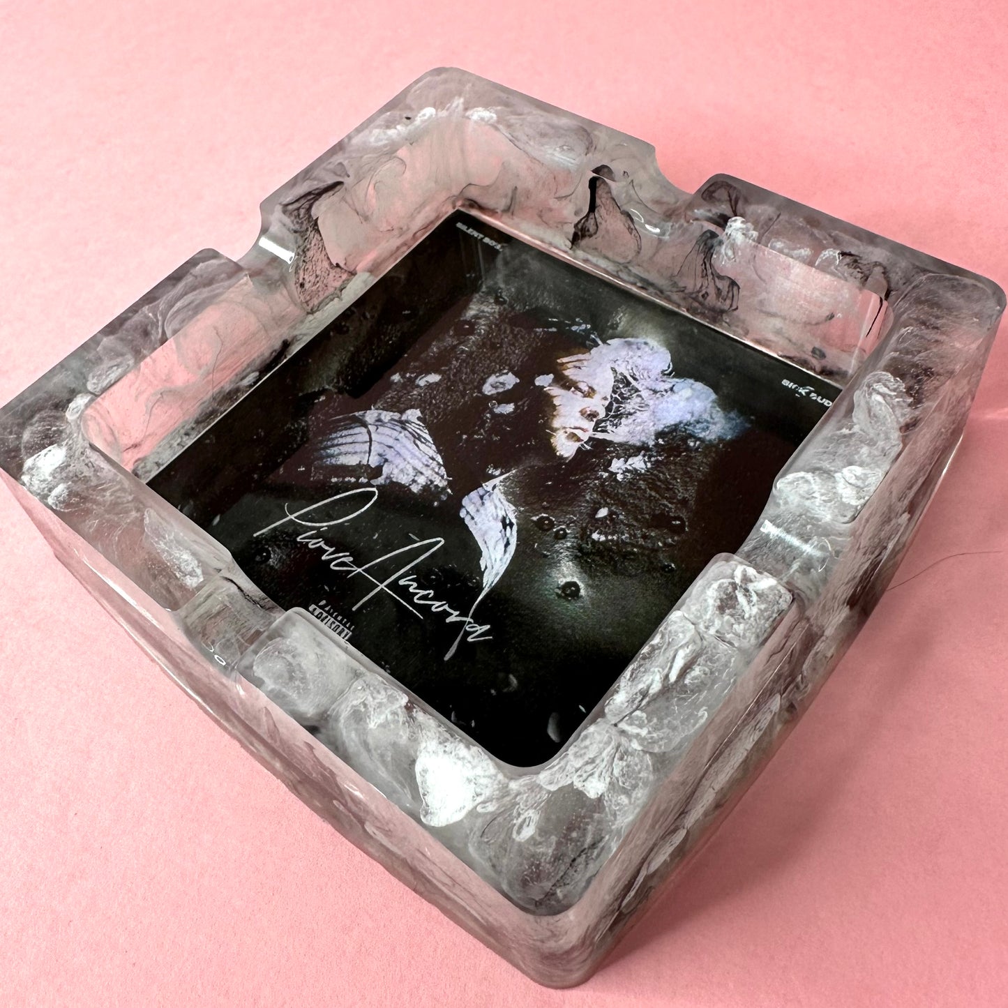 DA PERSONALIZZARE! Posacenere quadrato