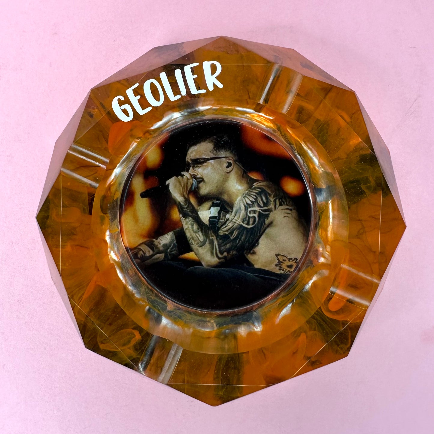 DA PERSONALIZZARE! Posacenere ottagonale piccolo