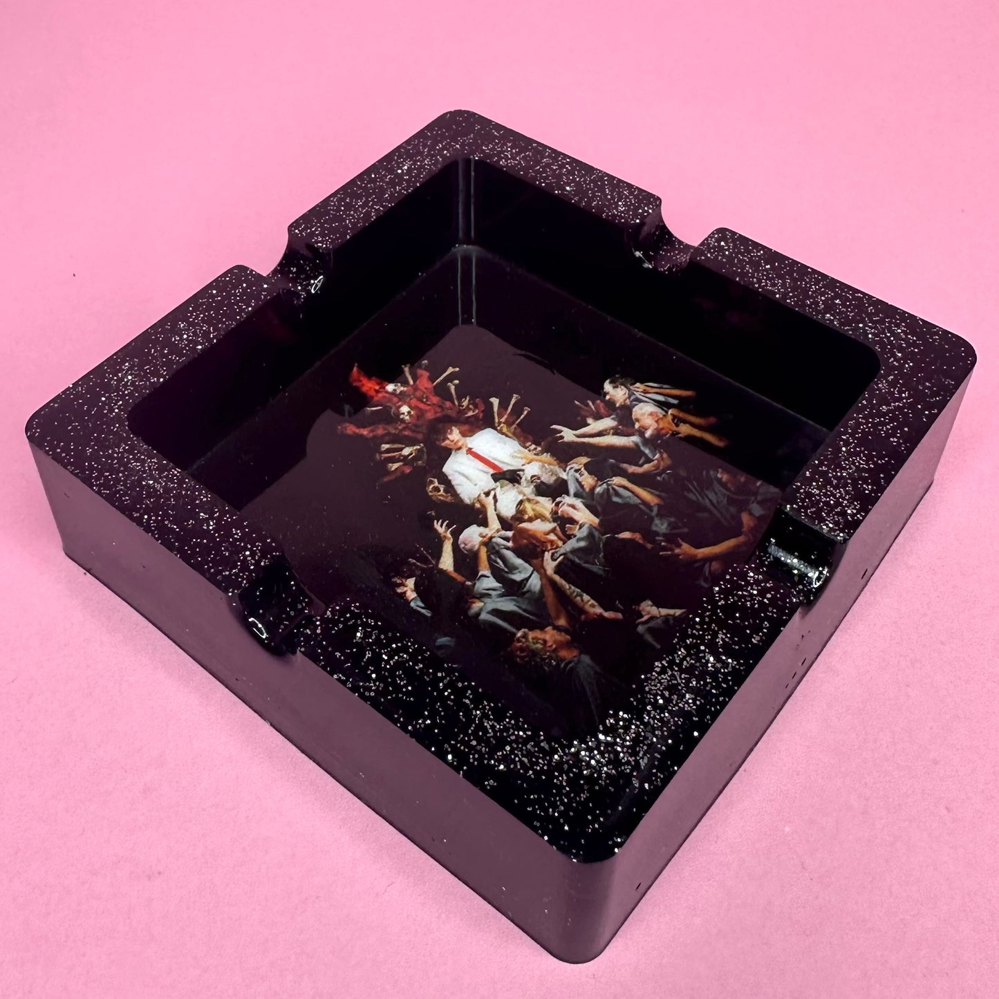 DA PERSONALIZZARE! Posacenere quadrato