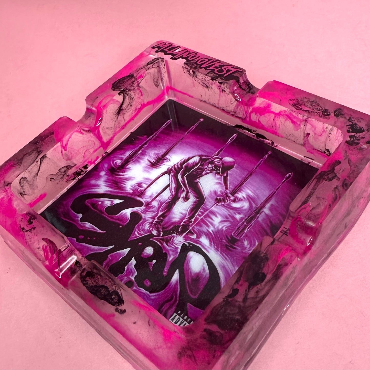 DA PERSONALIZZARE! Posacenere quadrato