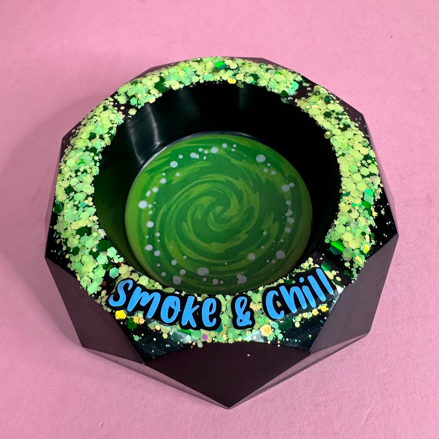 DA PERSONALIZZARE! Posacenere ottagonale piccolo