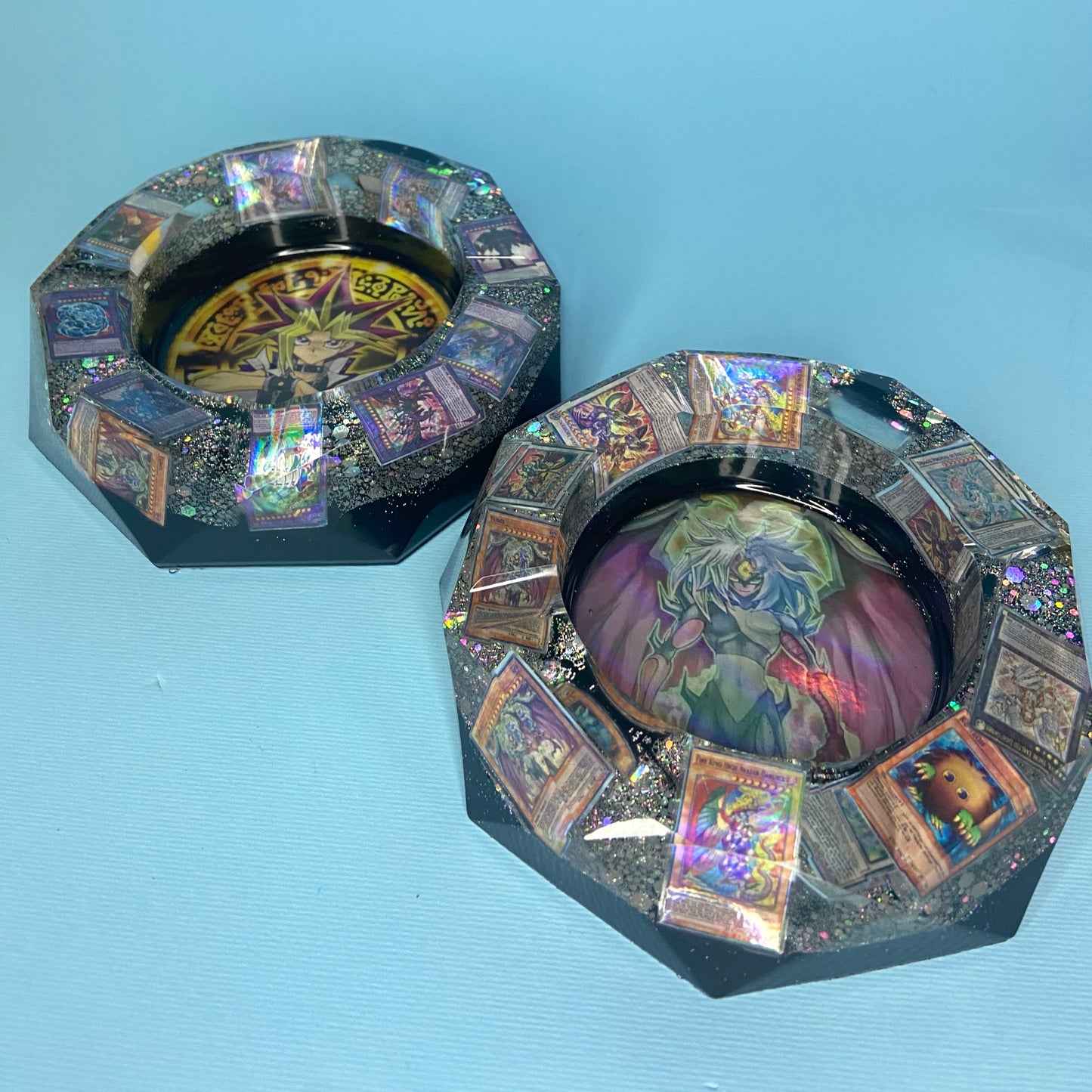 DA PERSONALIZZARE! Posacenere ottagonale grande con immagini 3D