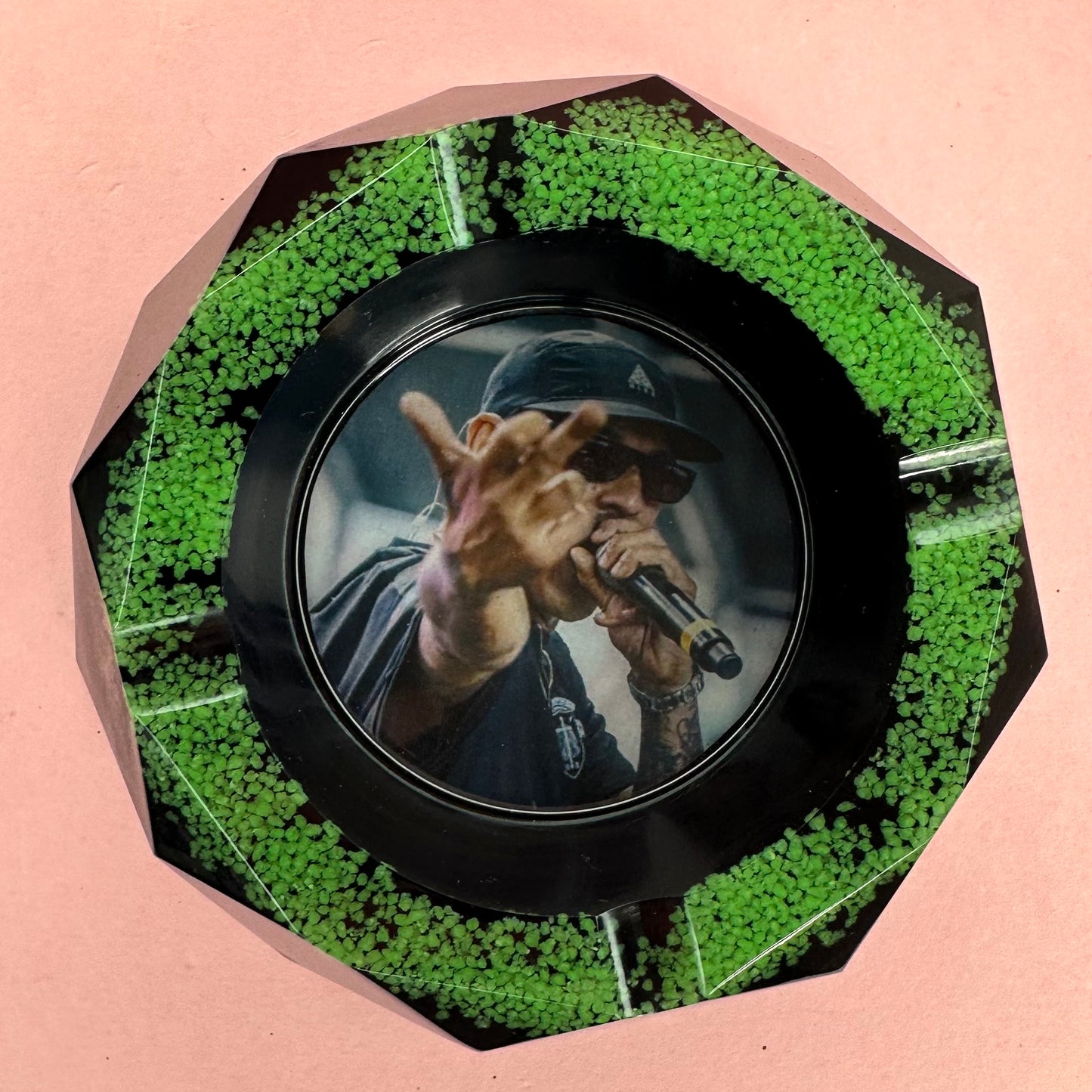 DA PERSONALIZZARE! Posacenere ottagonale piccolo