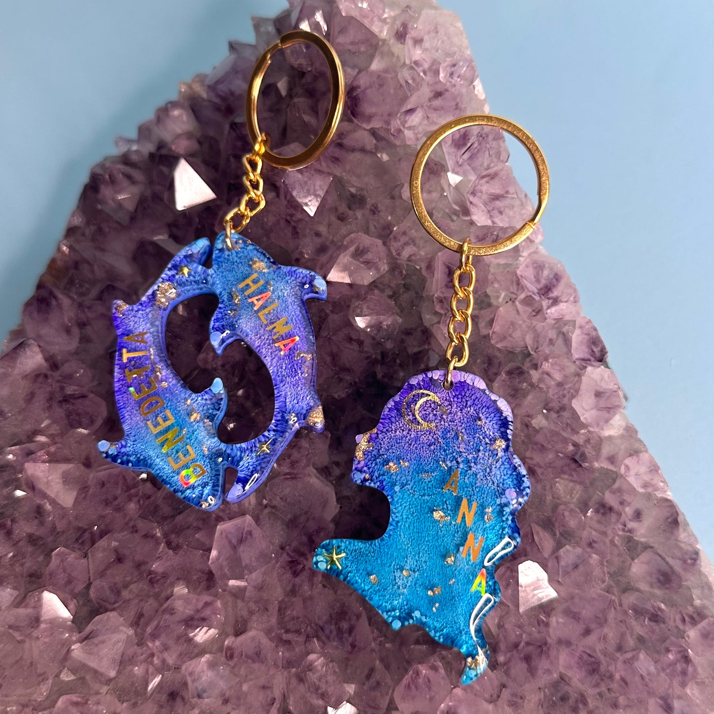 DA PERSONALIZZARE! Portachiavi  Zodiacali