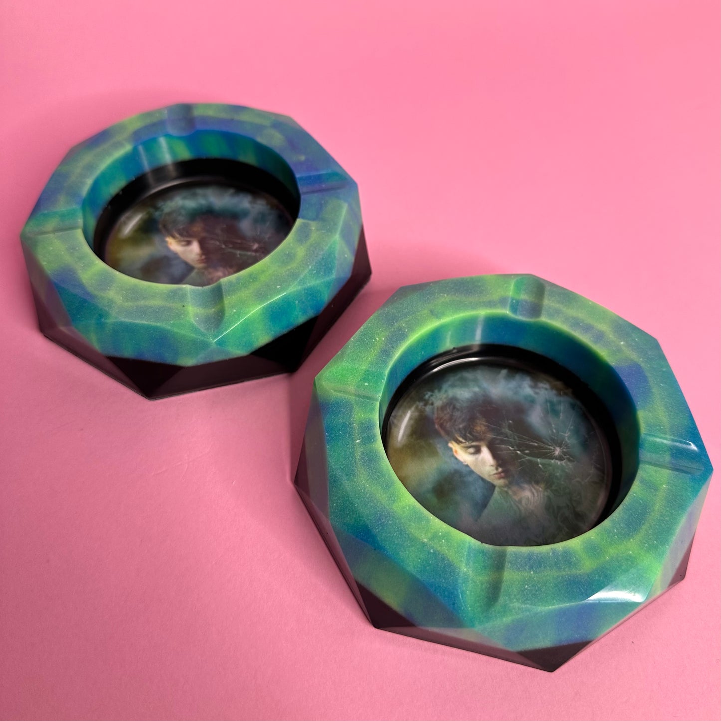 DA PERSONALIZZARE! Posacenere ottagonale grande