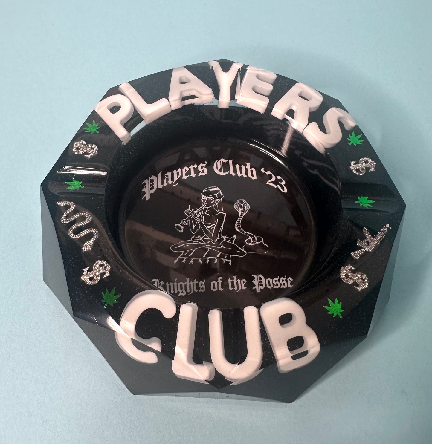 DA PERSONALIZZARE! Posacenere Ottagonale Personalizzato con Scritta 3D