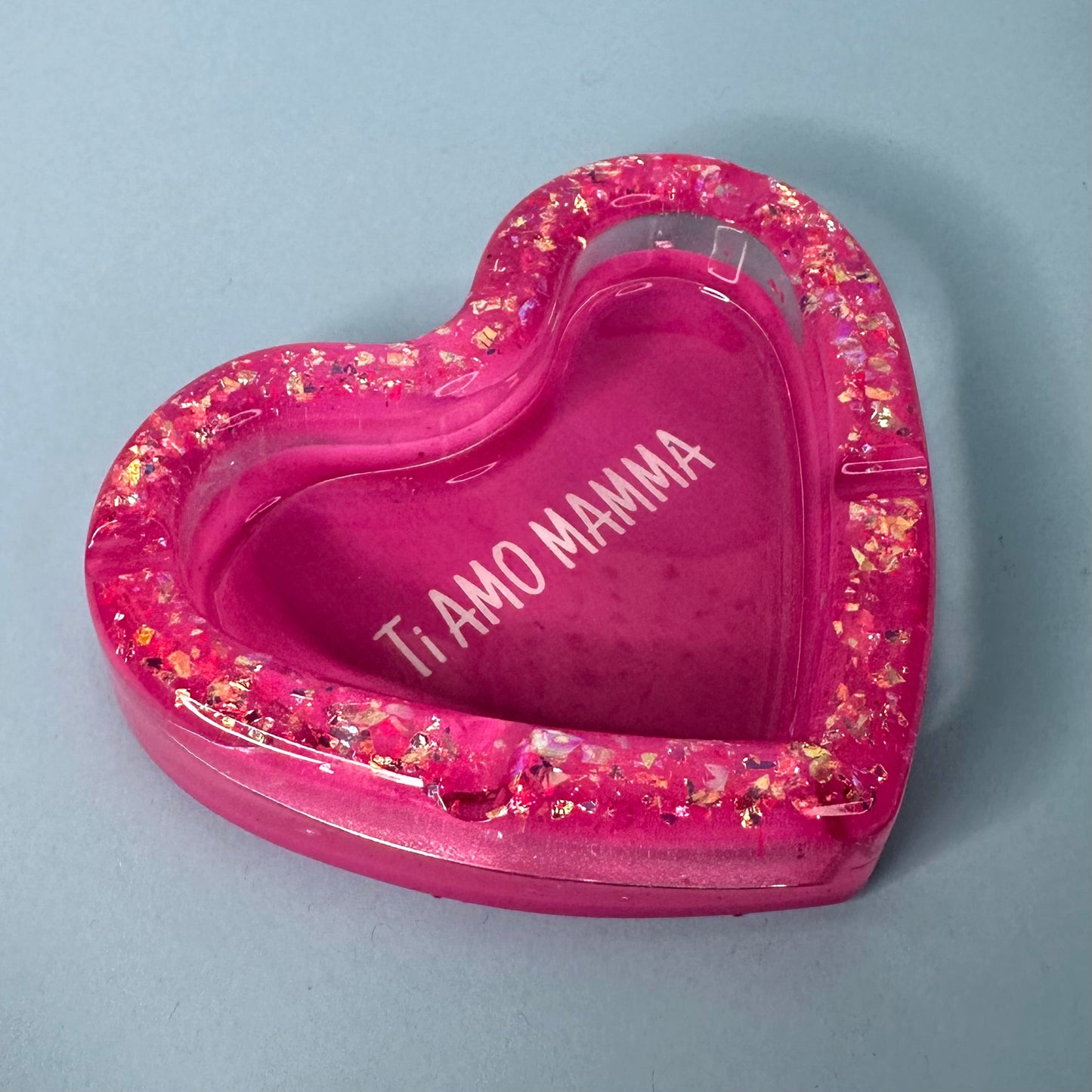 DA PERSONALIZZARE! Posacenere cuore