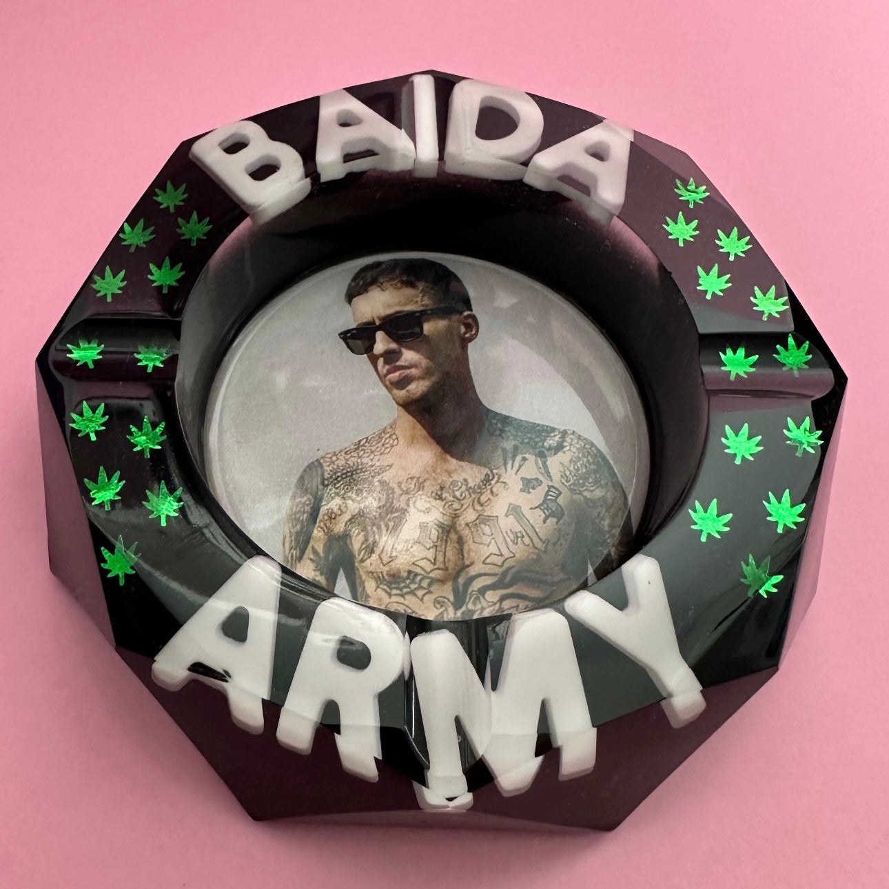 DA PERSONALIZZARE! Posacenere Ottagonale Personalizzato con Scritta 3D