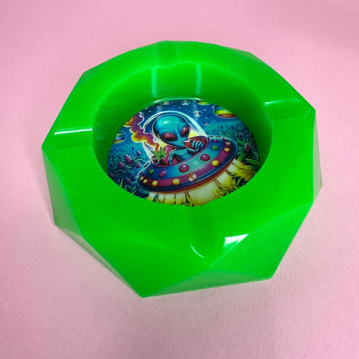 DA PERSONALIZZARE! Posacenere ottagonale grande