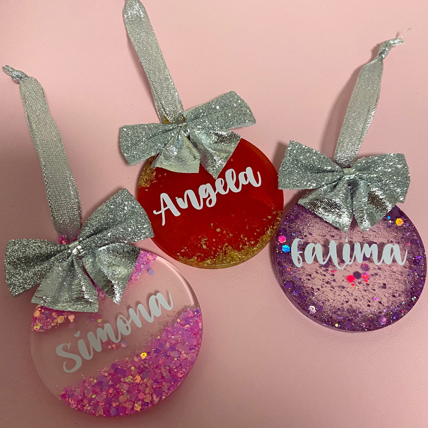 Palla di Natale personalizzata con nome 🎄