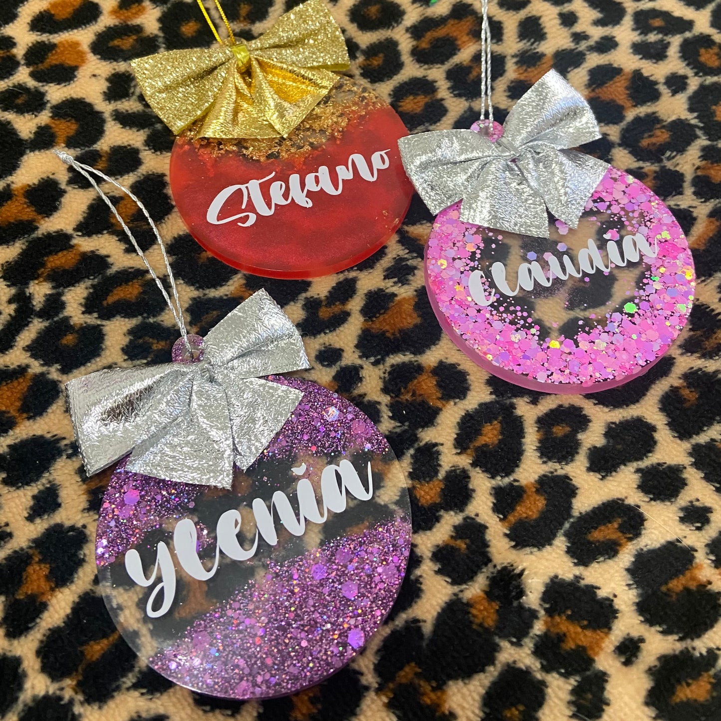 Palla di Natale personalizzata con nome 🎄