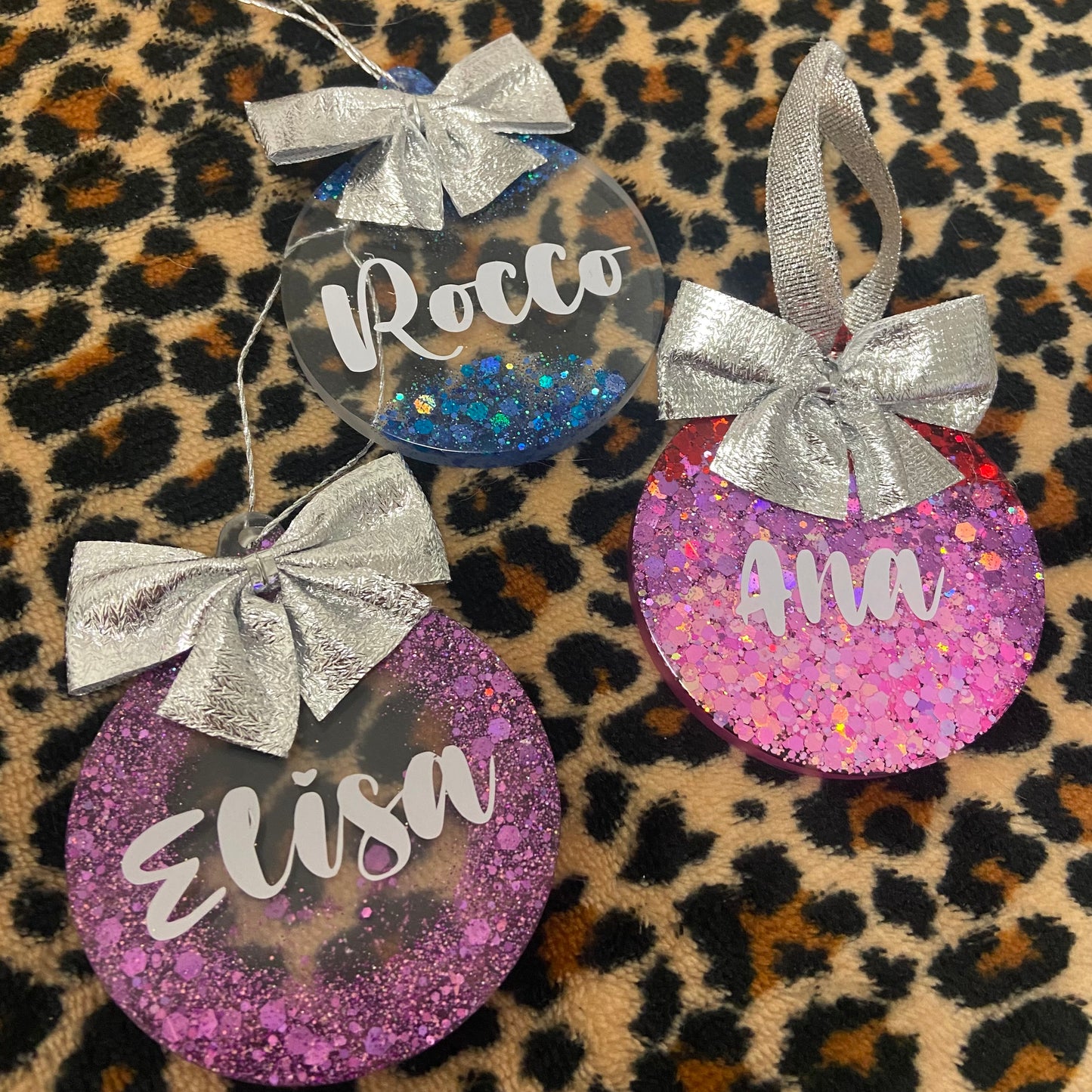 Palla di Natale personalizzata con nome 🎄