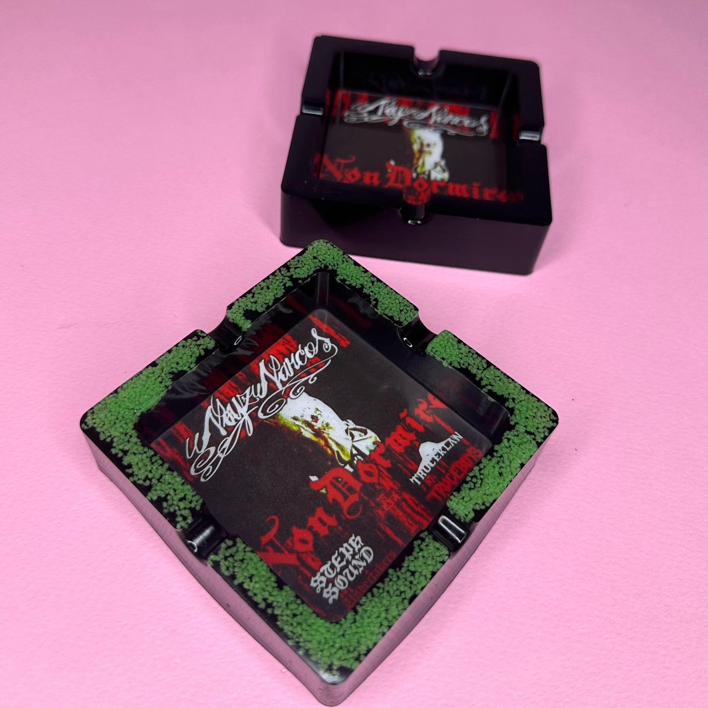 DA PERSONALIZZARE! Posacenere quadrato