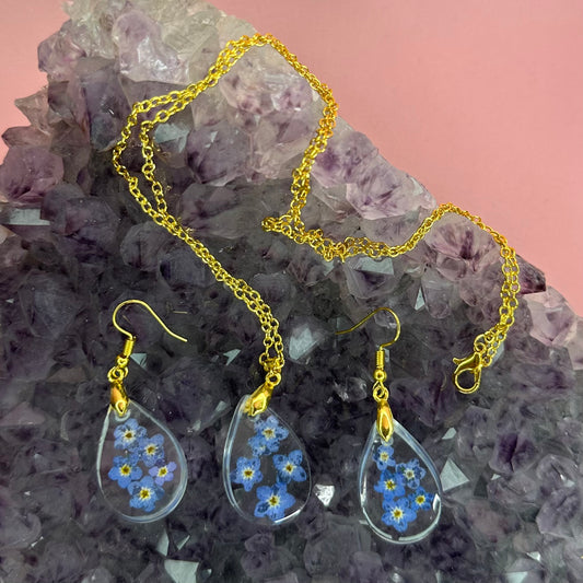 SET GOCCIA (collana + orecchini)