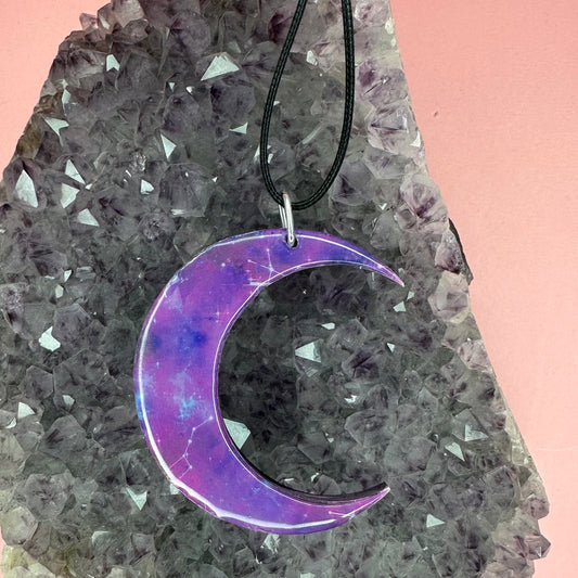 Collana a mezzaluna personalizzata