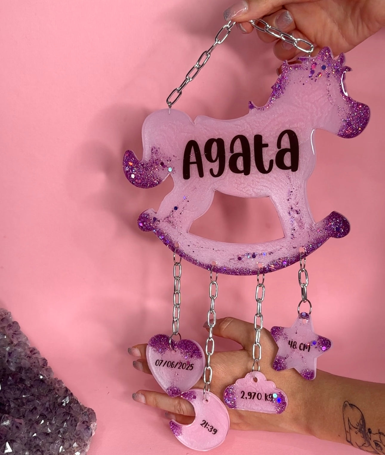 Decorazione Nascita Personalizzata
