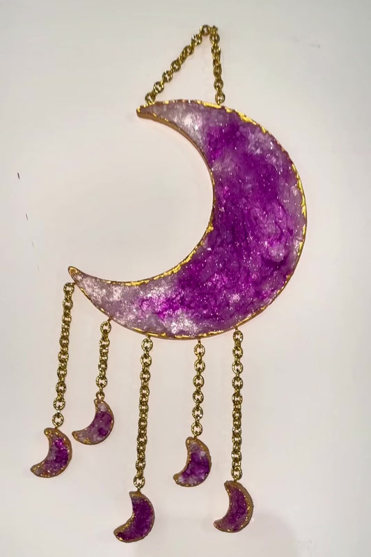 Mezzaluna decorativa effetto drusa